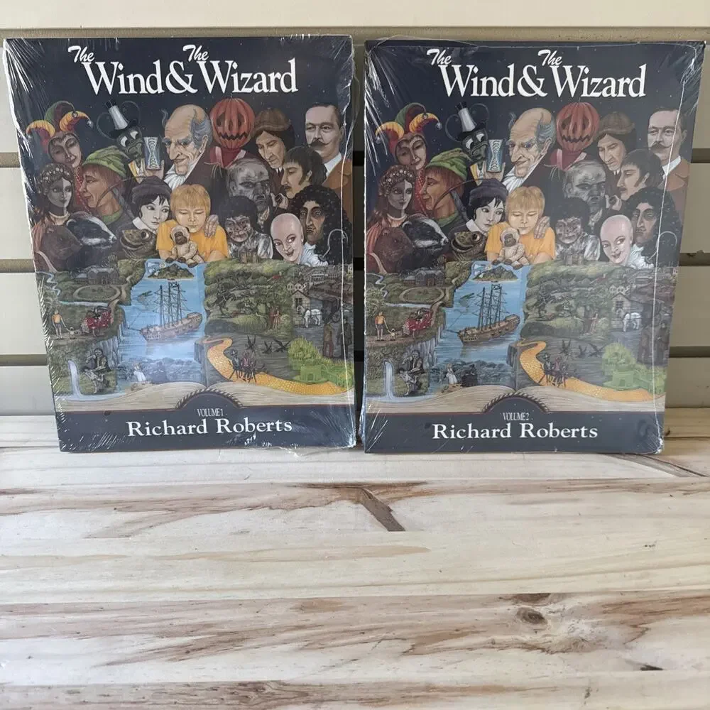 Wind and the Wizard, Vol. 1 and 2 by Roberts, Richard - Softcover new